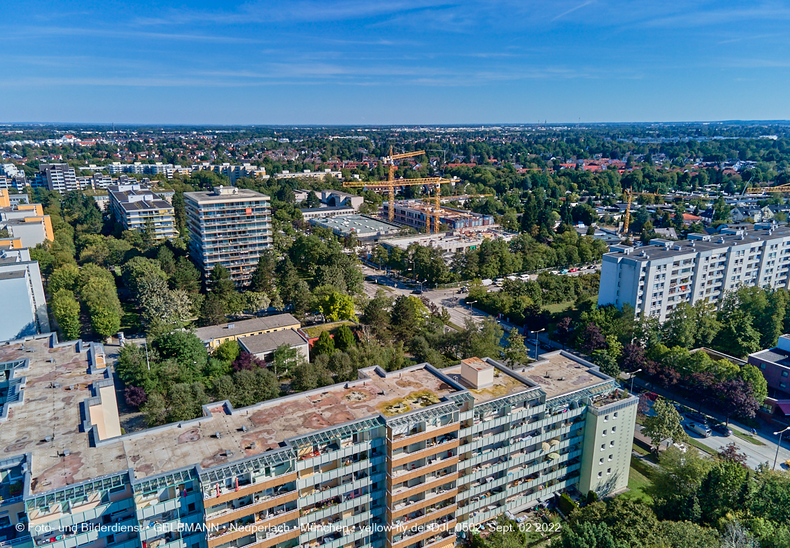 02.09.2022 - Baustelle zur Grundschule am KMR in Neuperlach